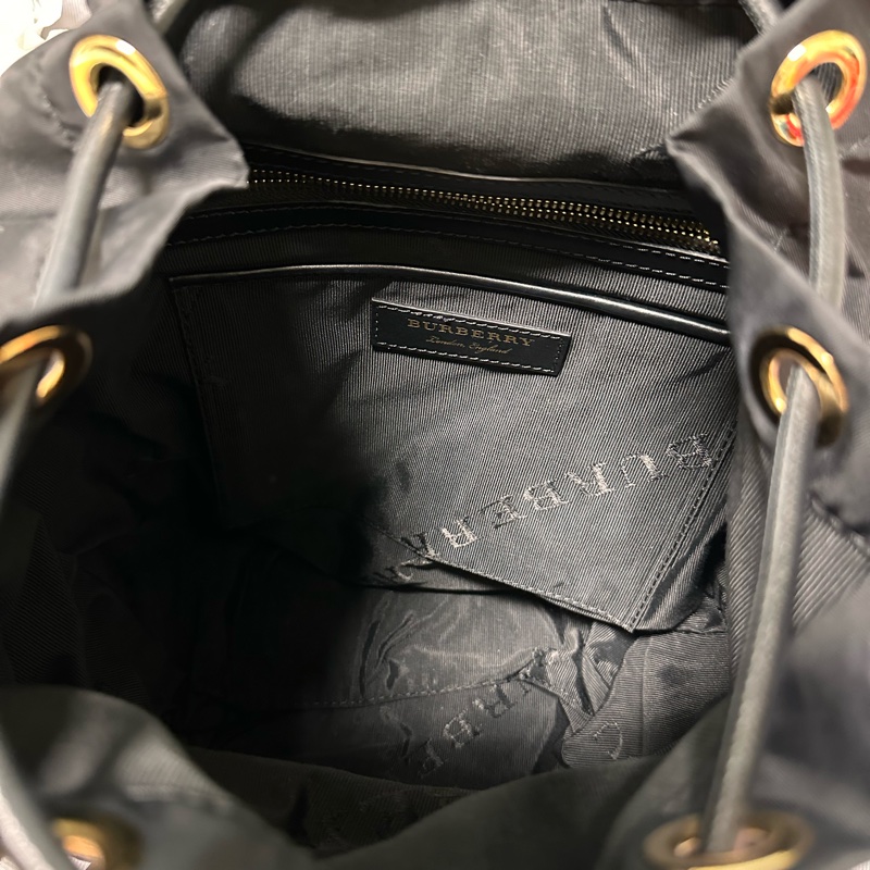 Burberry後背包 送熊熊吊飾 The Rucksack 尼龍後背包 軍旅後背包-5