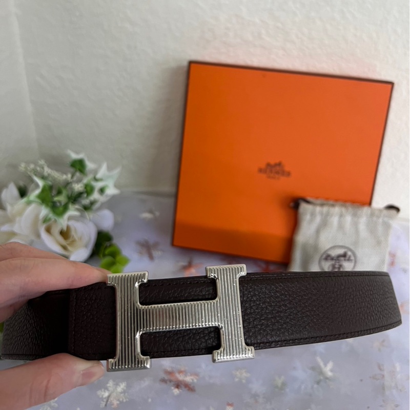 NOW BAGS｜【二手現貨】Hermes 愛馬仕雙面腰帶-0