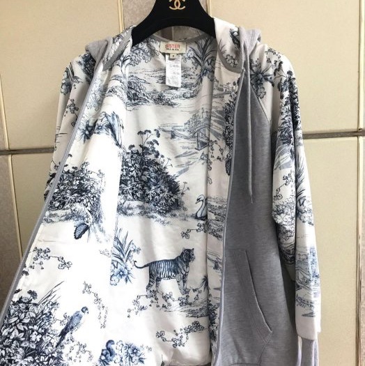 Paul &Joe Sister 正品棉質拼接緞面外套 M-XL可穿 約9成新-6