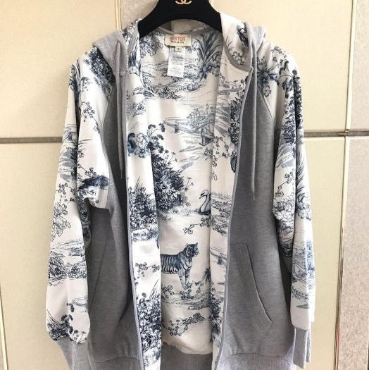 Paul &Joe Sister 正品棉質拼接緞面外套 M-XL可穿 約9成新-8