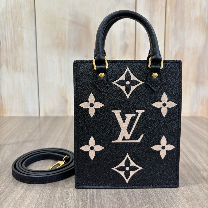 LV M57937 黑色 奶茶 手提包 琴譜包 斜背包-5