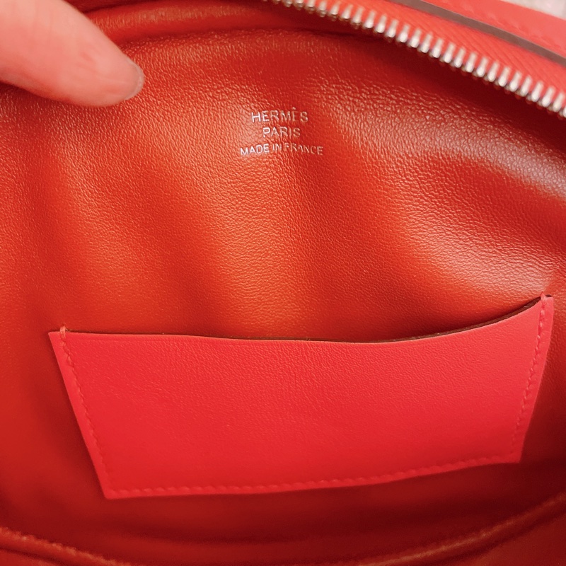 （🎉已售）閒置新品大全配✨ Hermès 豬鼻子 in the loop多用途豬鼻腰包胸包跨包斜背肩背五用～玫瑰粉德克薩斯粉-6