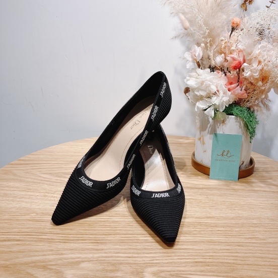 Dior Jadior Heels Size 38迪奧黑色高跟鞋-2