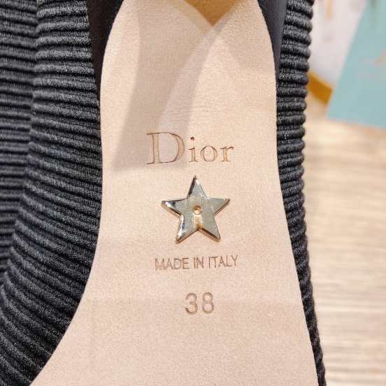 Dior Jadior Heels Size 38迪奧黑色高跟鞋-5