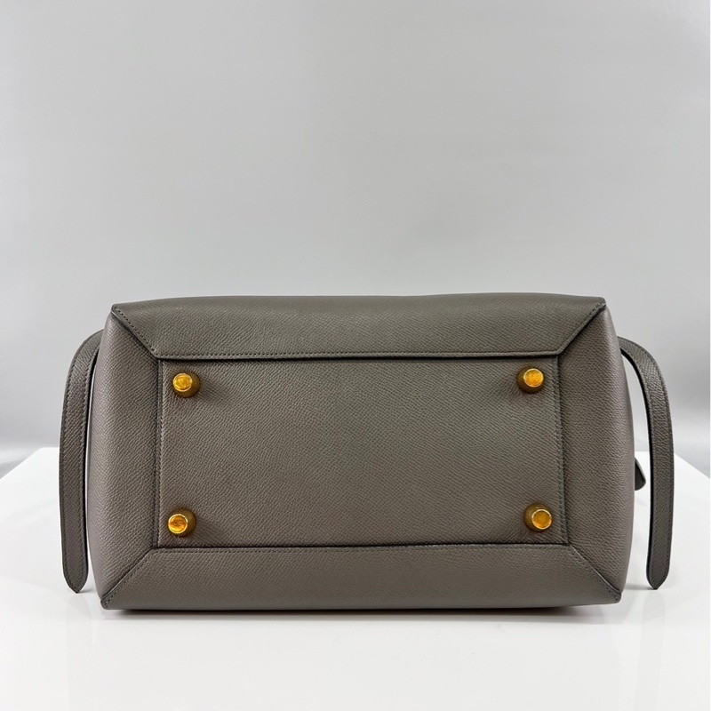 Celine 大象灰 鯰魚包 Beltbag 手提包 肩背包-9