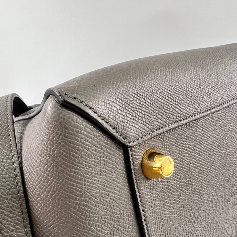 Celine 大象灰 鯰魚包 Beltbag 手提包 肩背包-12