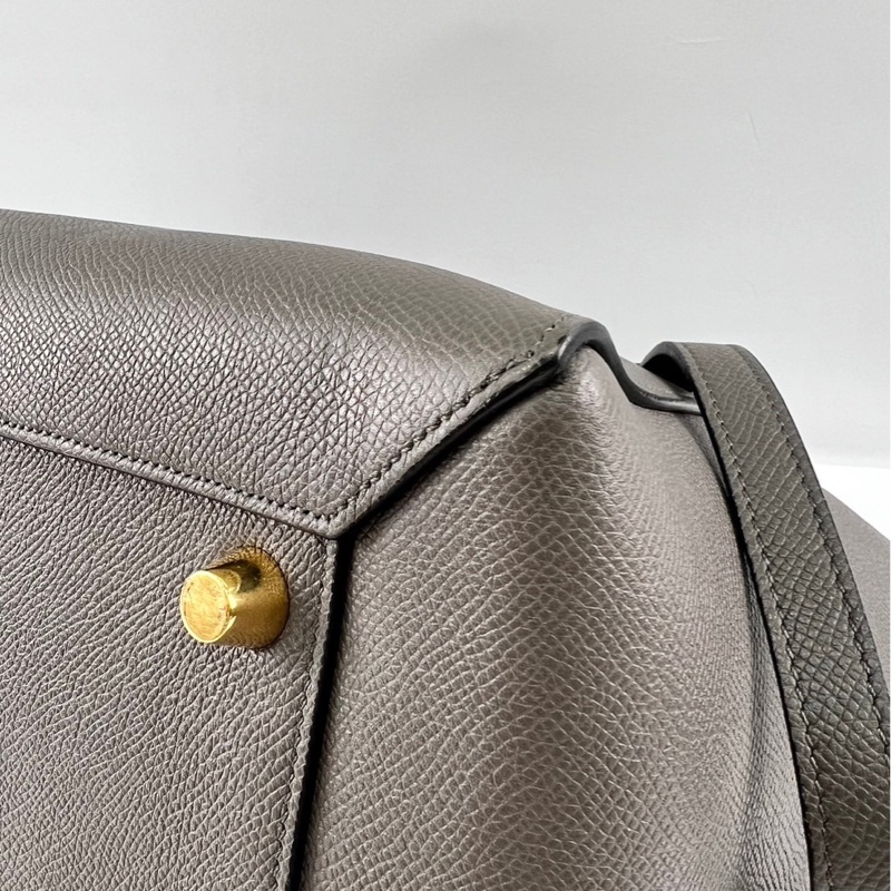 Celine 大象灰 鯰魚包 Beltbag 手提包 肩背包-13