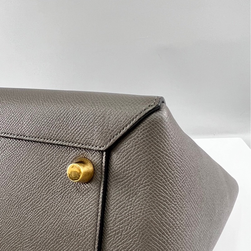 Celine 大象灰 鯰魚包 Beltbag 手提包 肩背包-14