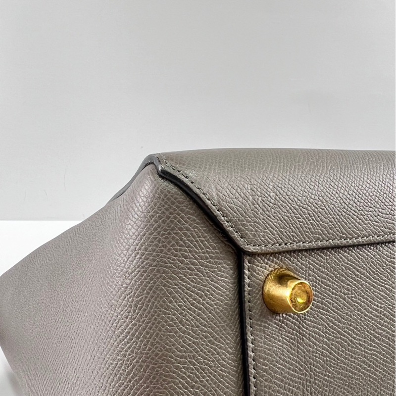 Celine 大象灰 鯰魚包 Beltbag 手提包 肩背包-15