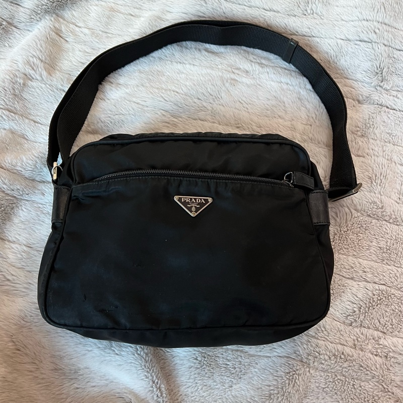 Prada 相機包 中古包 郵差包-1