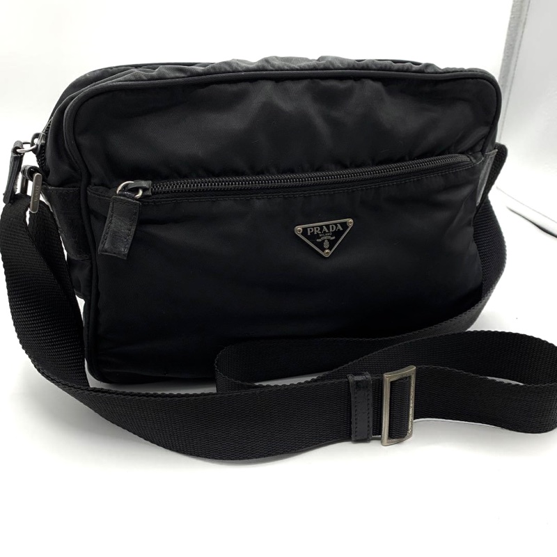 Prada 相機包 中古包 郵差包-7