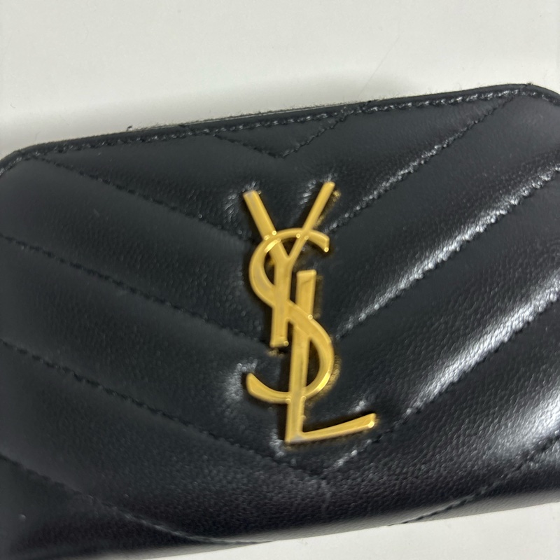 （二手）經典YSL小羊皮零錢包-2