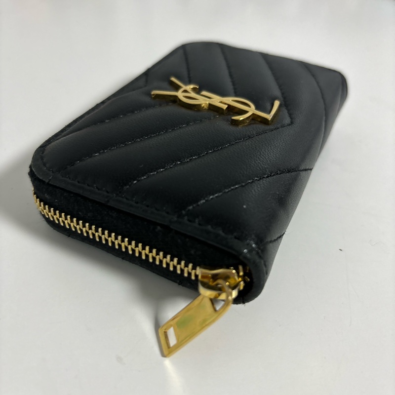 （二手）經典YSL小羊皮零錢包-6