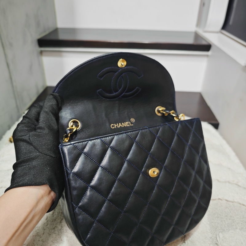 Chanel 老香 半月包 馬鞍包 元寶包-27