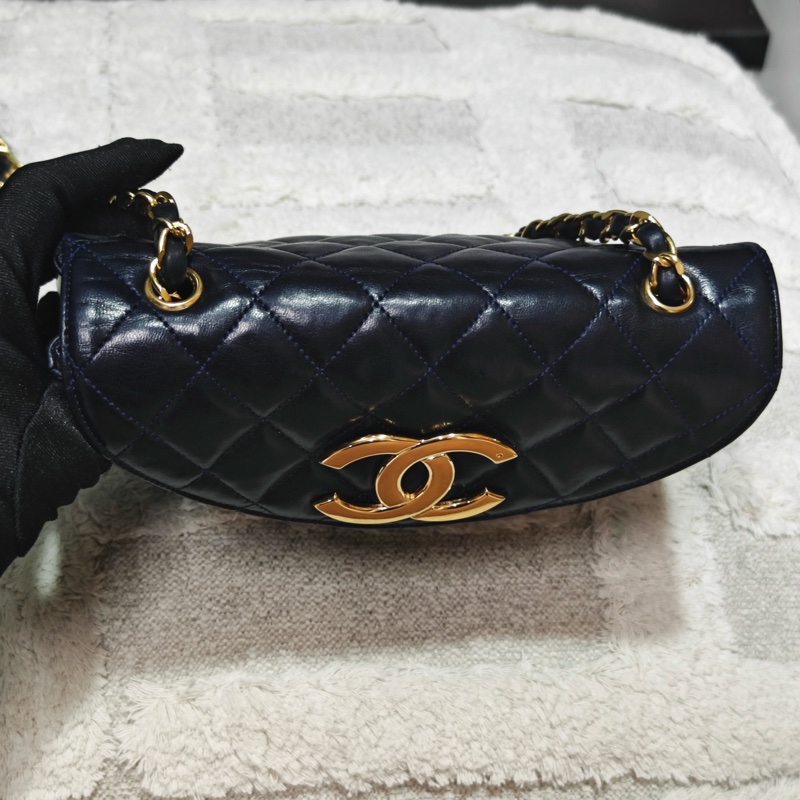 Chanel 老香 半月包 馬鞍包 元寶包-35