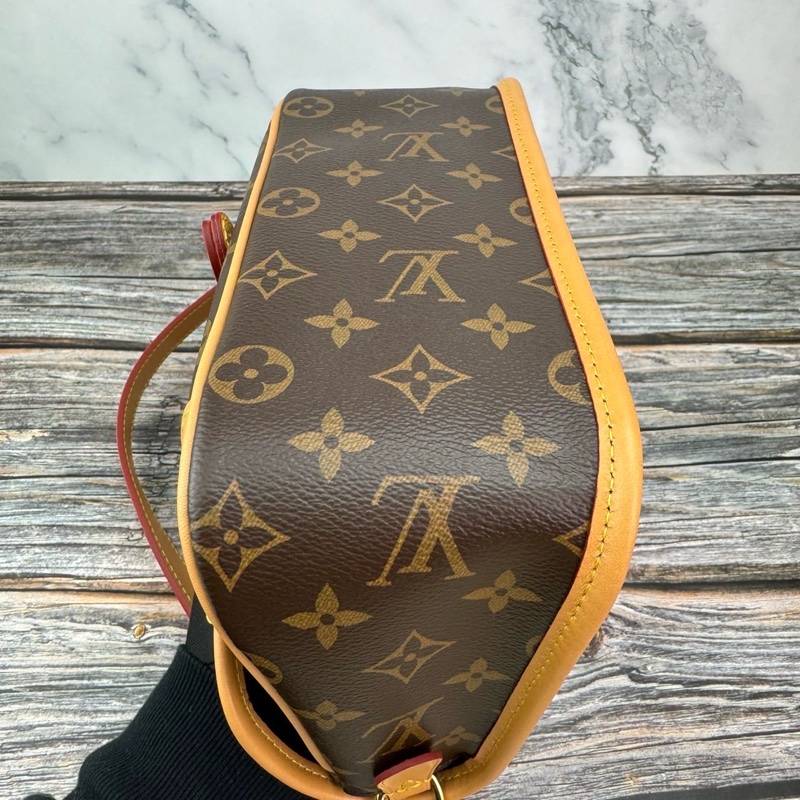 Louis Vuitton 路易威登M45985經典DIANE系列Monogram帆布 #法棍包 / #斜背包 / #肩背包 晶片款-13