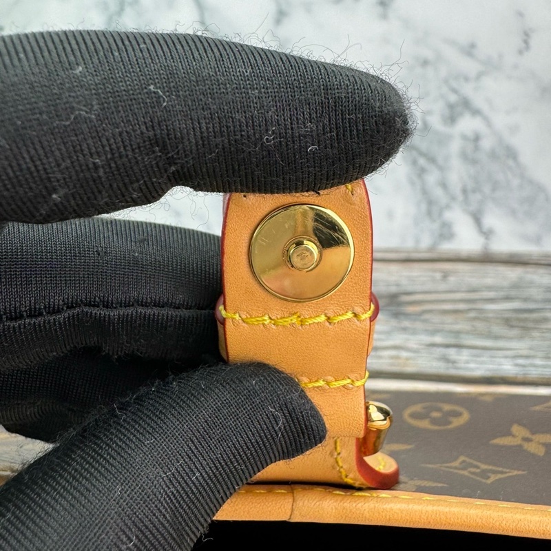 Louis Vuitton 路易威登M45985經典DIANE系列Monogram帆布 #法棍包 / #斜背包 / #肩背包 晶片款-21