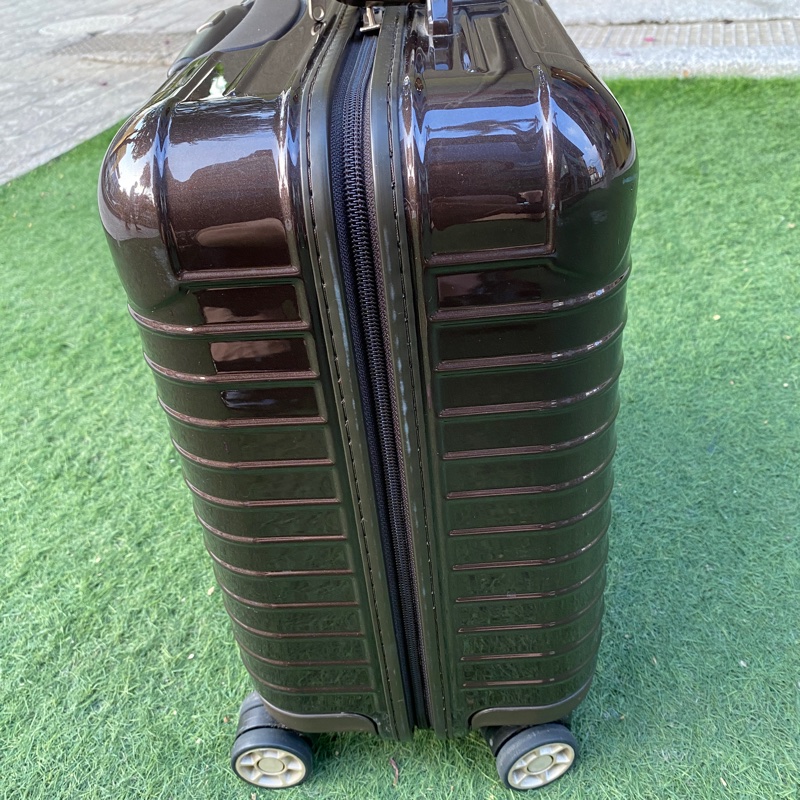 二手RIMOWA咖啡色電腦登機箱機長包-4