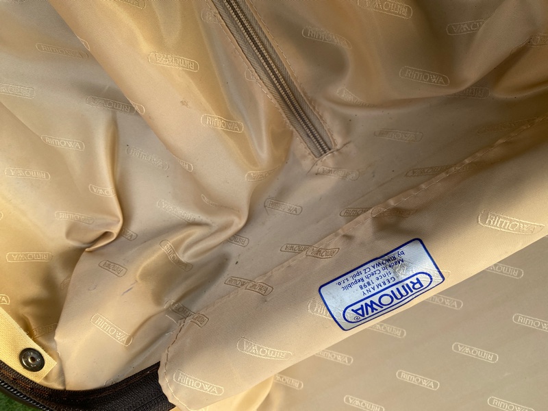 二手RIMOWA咖啡色電腦登機箱機長包-7