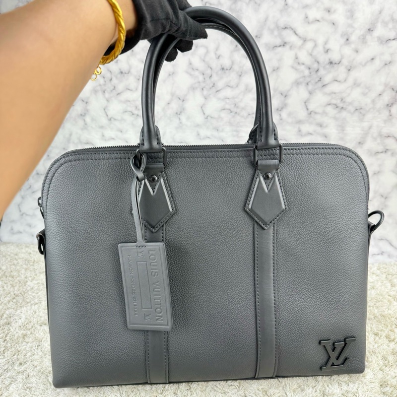 LV M59159 Takeoff 公事包 電腦包 黑色 ⭕️晶片款⭕️櫃上售價$112000元⭕️-8