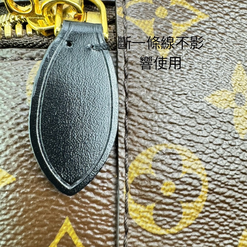 LV M45165 VANITY PM花紋LOG Monogram Reverse帆布拉鍊手提斜背化妝包  ⭕️⭕️晶片款⭕️⭕️-30