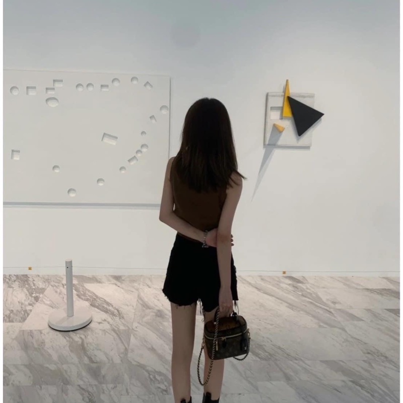 LV M45165 VANITY PM花紋LOG Monogram Reverse帆布拉鍊手提斜背化妝包  ⭕️⭕️晶片款⭕️⭕️-34