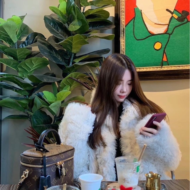 LV M45165 VANITY PM花紋LOG Monogram Reverse帆布拉鍊手提斜背化妝包  ⭕️⭕️晶片款⭕️⭕️-36