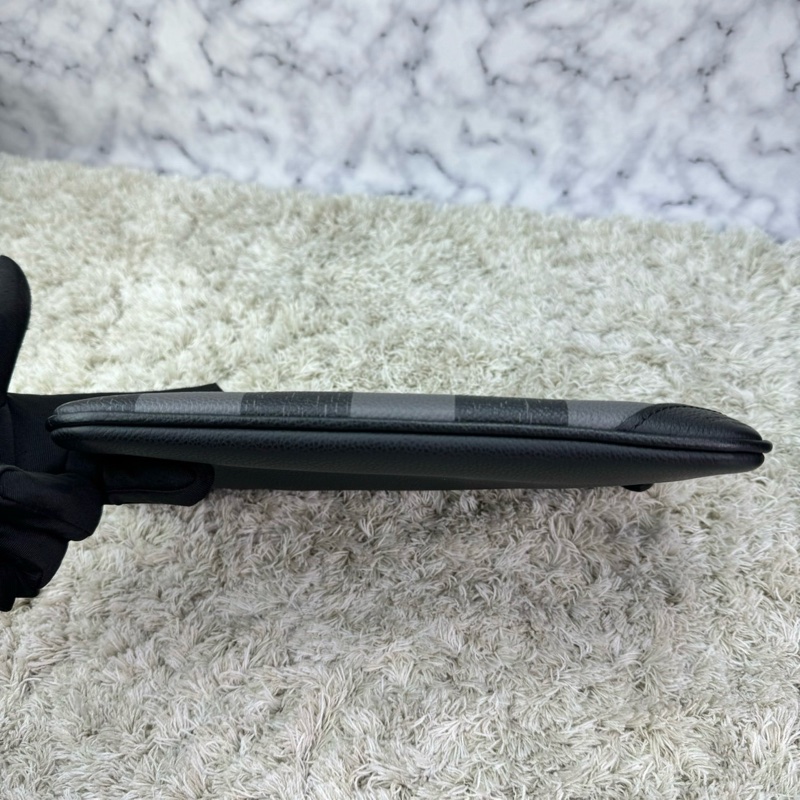 LV 3D打印 黑格三合一TRIO單肩 /斜背包 郵差包 ⭕️臺灣專櫃大全配⭕️晶片款⭕️-27