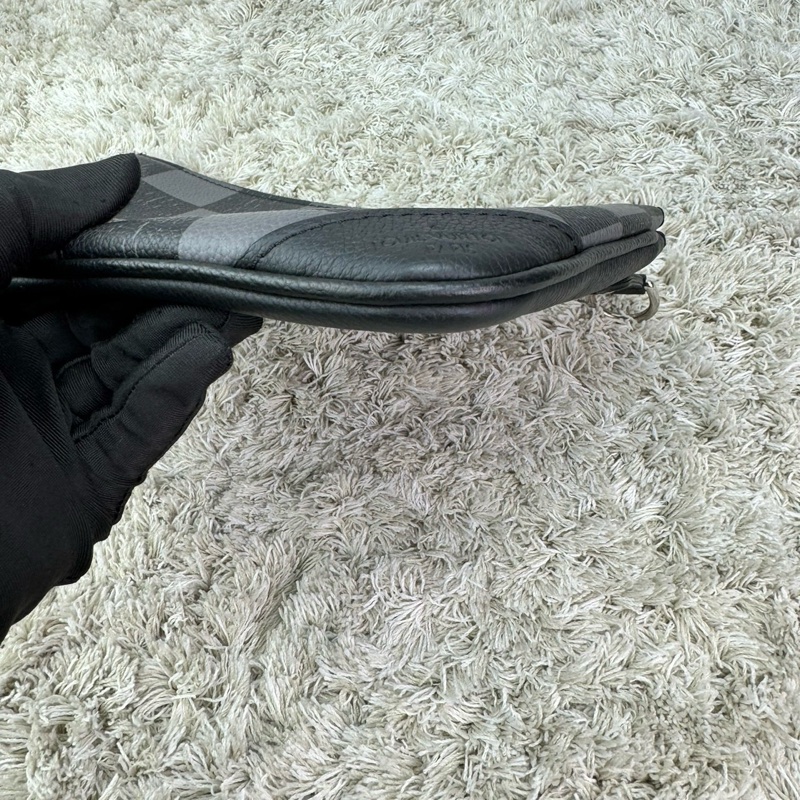 LV 3D打印 黑格三合一TRIO單肩 /斜背包 郵差包 ⭕️臺灣專櫃大全配⭕️晶片款⭕️-28