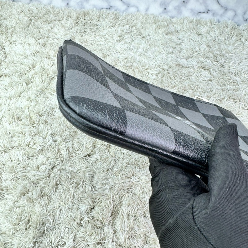 LV 3D打印 黑格三合一TRIO單肩 /斜背包 郵差包 ⭕️臺灣專櫃大全配⭕️晶片款⭕️-29