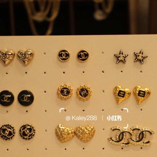 Chanel 香奈兒新款耳針耳環-7