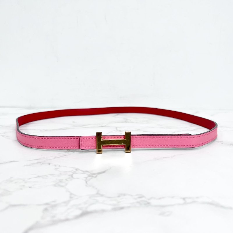 hermes belt pink