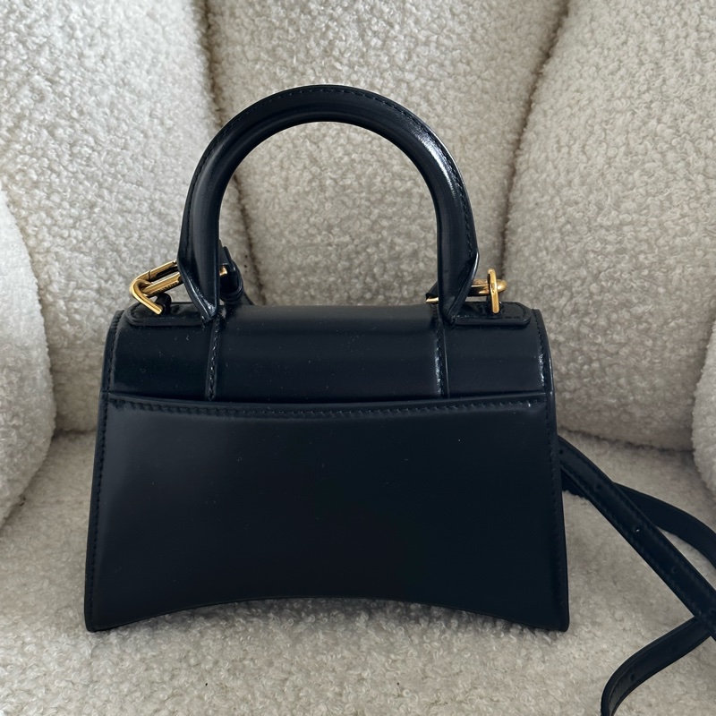 巴黎世家XS黑金沙漏包-1