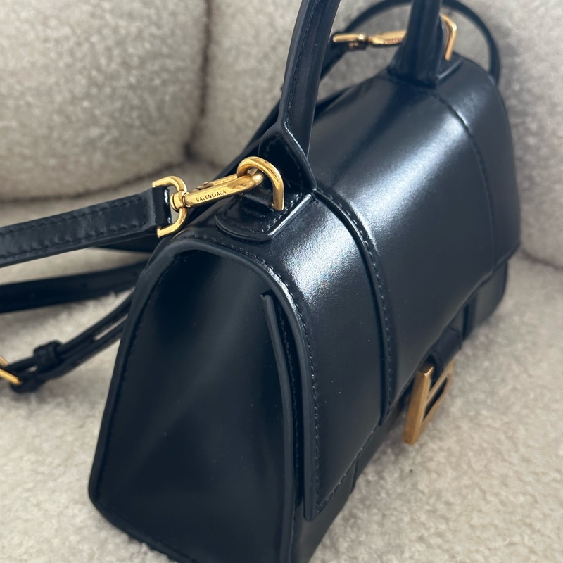 巴黎世家XS黑金沙漏包-2