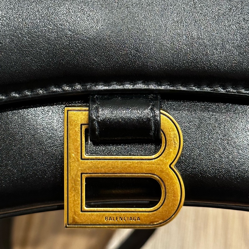 巴黎世家XS黑金沙漏包-4