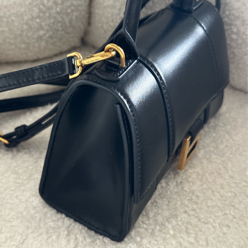 巴黎世家XS黑金沙漏包-6