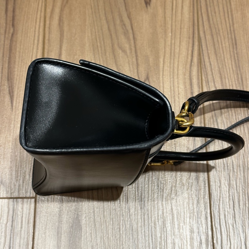 巴黎世家XS黑金沙漏包-12