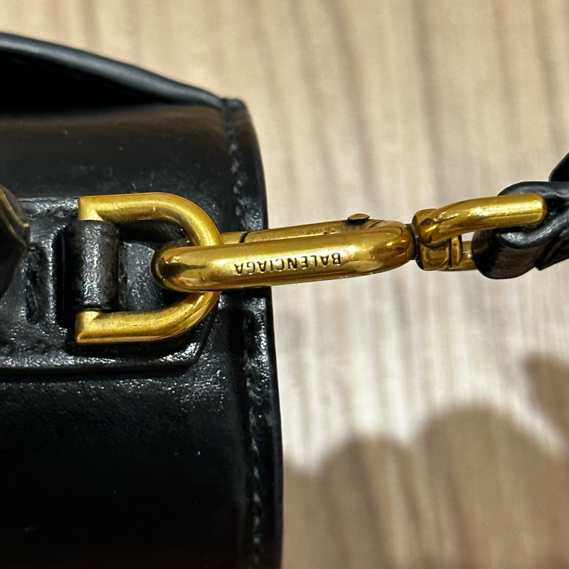 巴黎世家XS黑金沙漏包-17