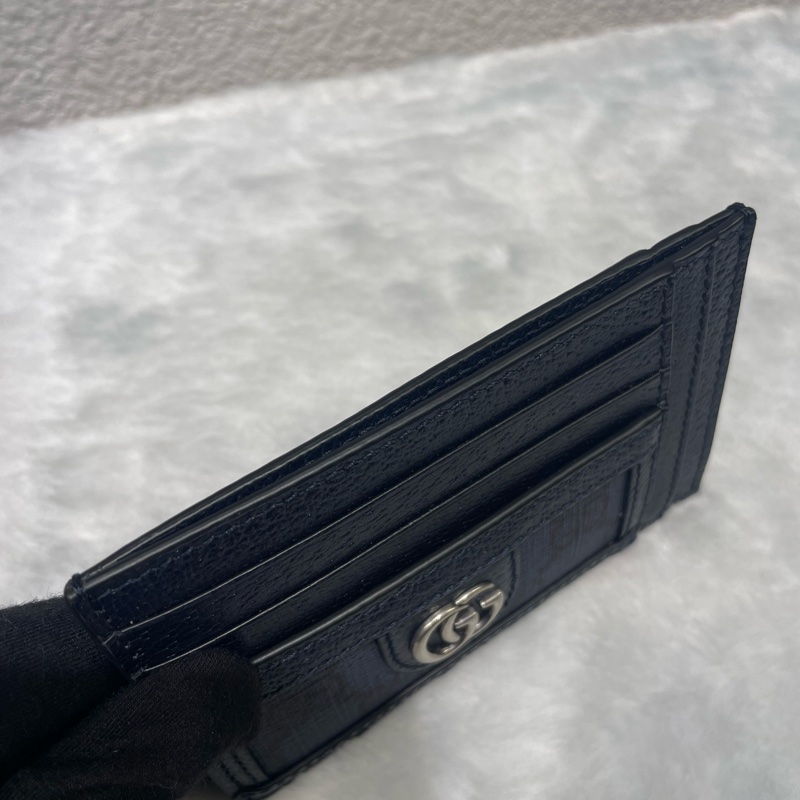 (全新)Gucci藍老花卡夾-4