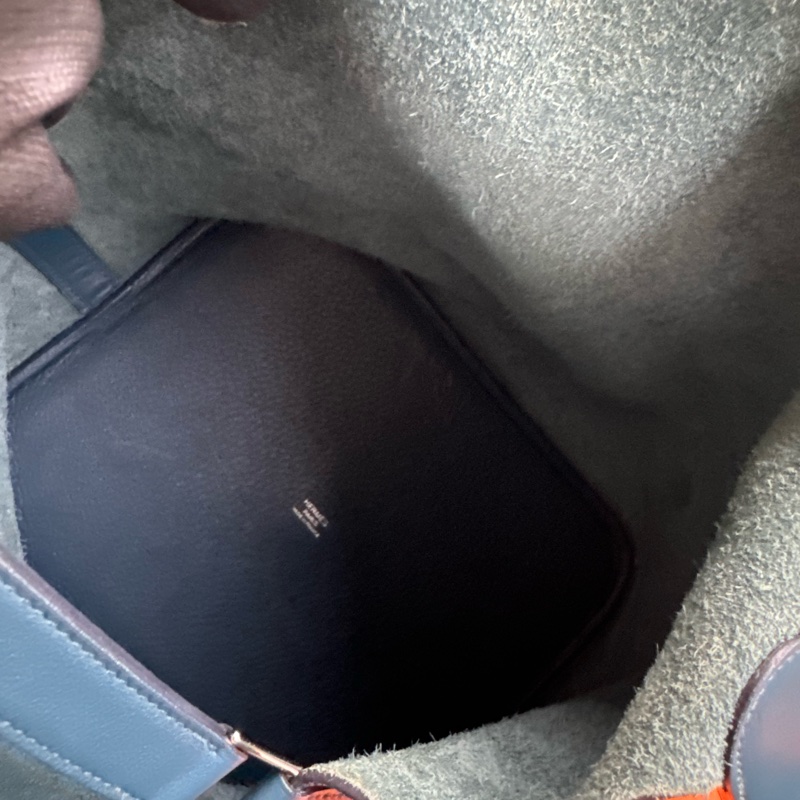 客訂—李佩甄精品愛馬仕 Hermes Picotin Lock 26 大尺寸  /藍-11