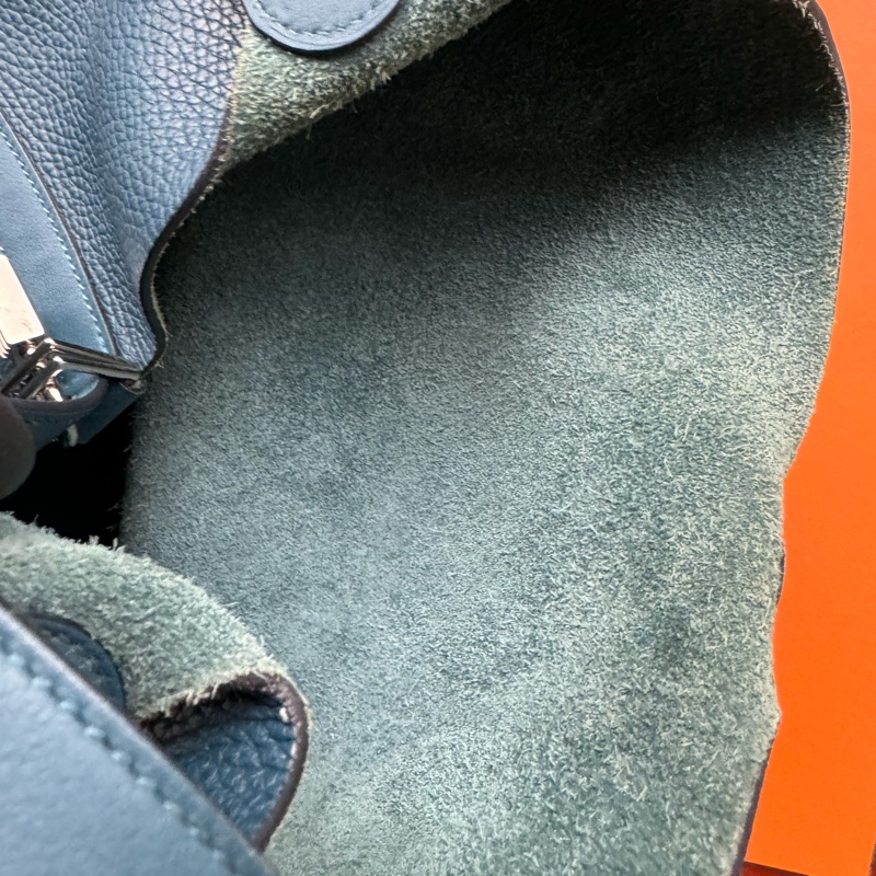 客訂—李佩甄精品愛馬仕 Hermes Picotin Lock 26 大尺寸  /藍-27