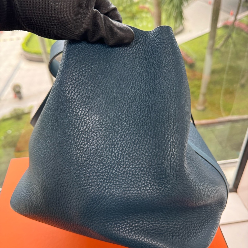 客訂—李佩甄精品愛馬仕 Hermes Picotin Lock 26 大尺寸  /藍-29