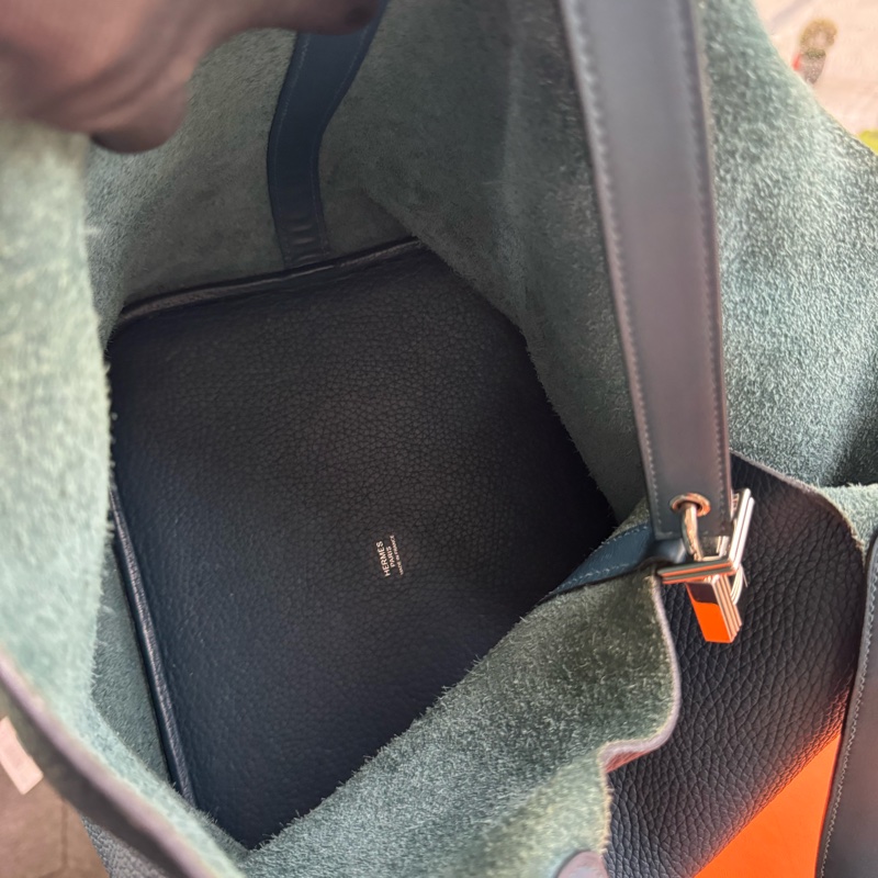 客訂—李佩甄精品愛馬仕 Hermes Picotin Lock 26 大尺寸  /藍-30