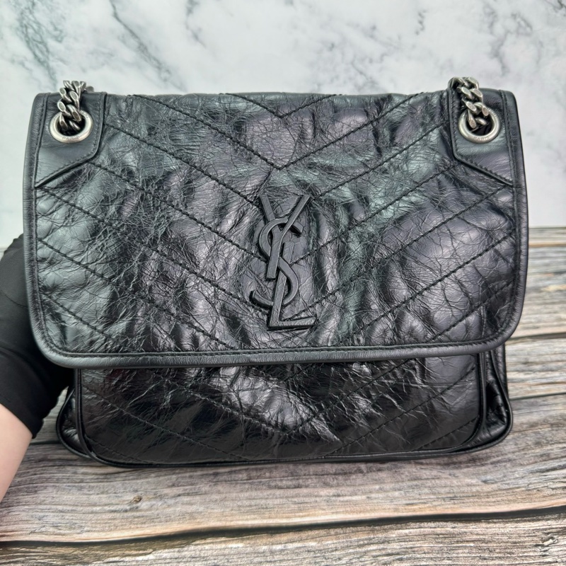 #YSL Niki 中號 #斜背包/ #肩背包 新款D扣-10