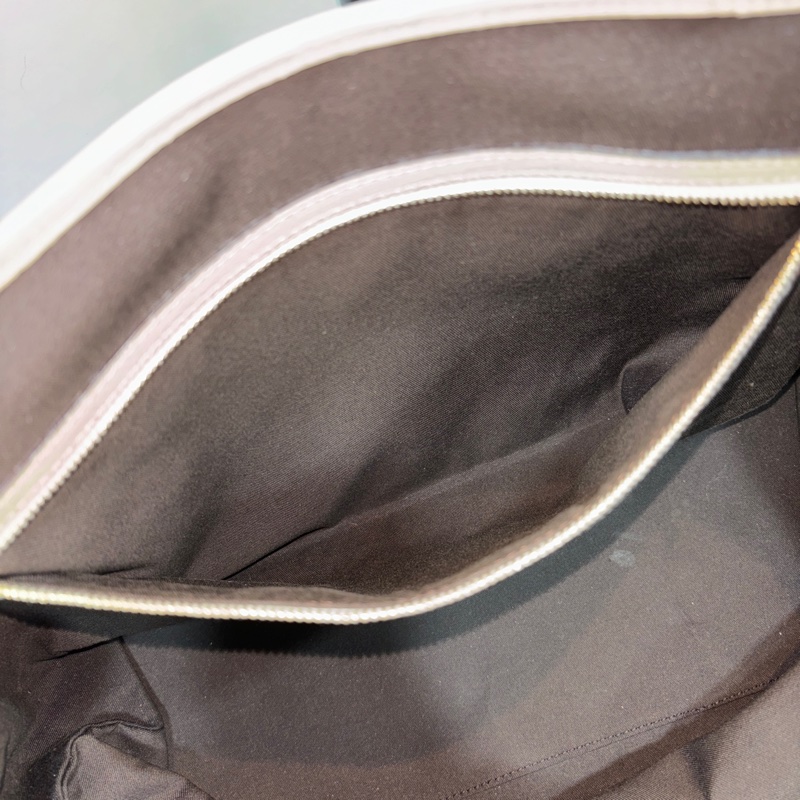 Gucci 139260緹花布白黃織帶Sherry Line托特包-15