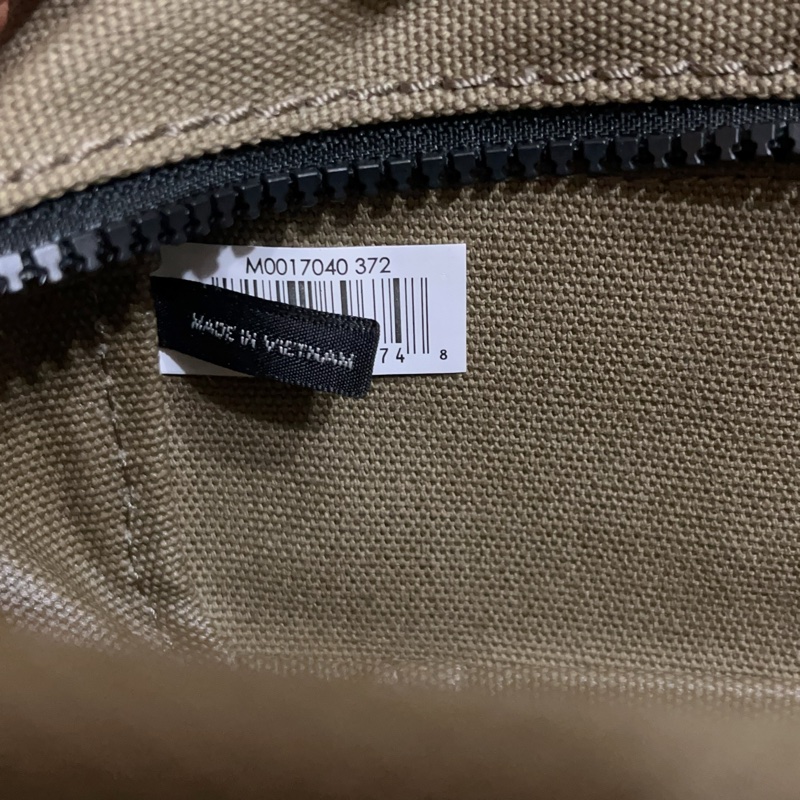 全新優惠Marc jacobs the camera bag字母帆布相機側背包/卡其綠-3