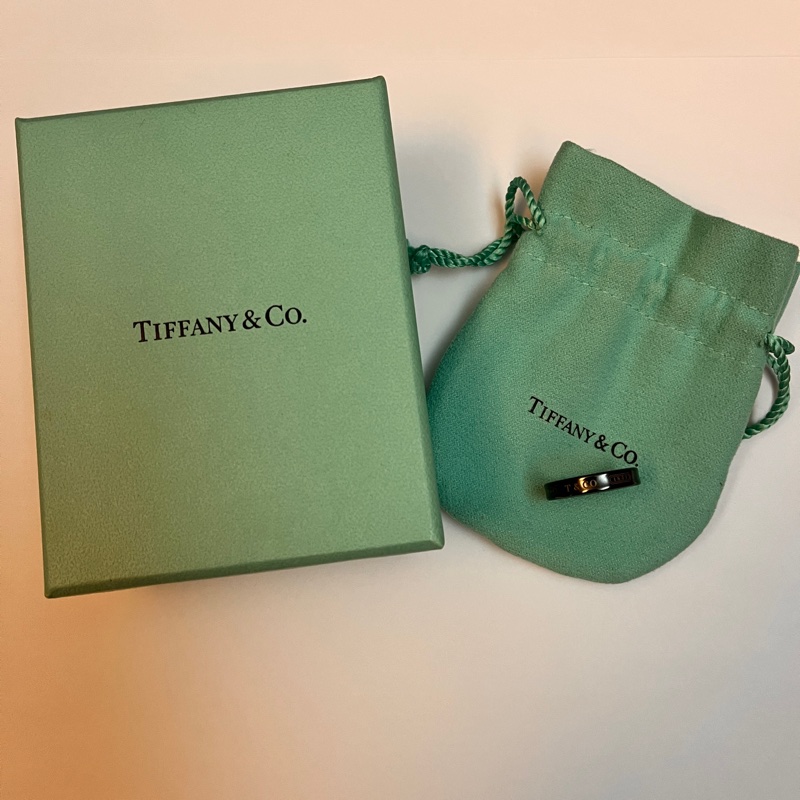 Tiffany 1837 鈦金屬戒指-3