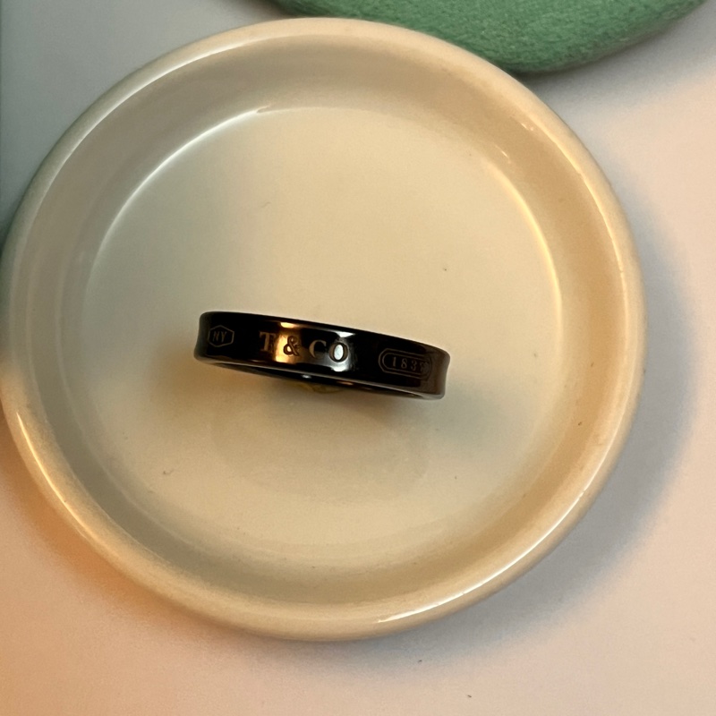 Tiffany 1837 鈦金屬戒指-8