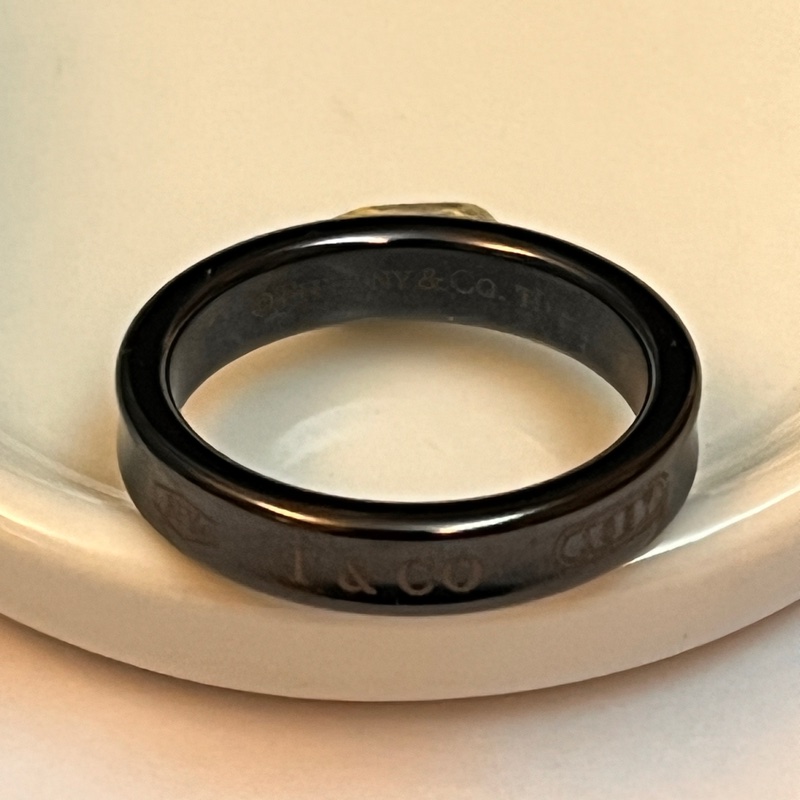 Tiffany 1837 鈦金屬戒指-12