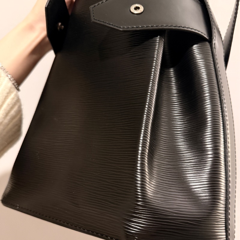 Louis Vuitton LV vintage 八角水波紋水桶包🖤 🤎-7